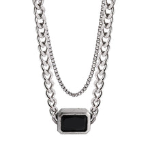 Load image into Gallery viewer, Stainless Steel Braided Chain Necklaces Men Women Necklace Hiphop Style Necklaces Fashion Jewelry For Couple
