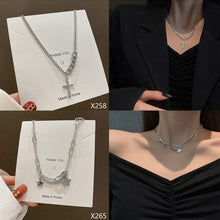Load image into Gallery viewer, Stainless Steel Braided Chain Necklaces Men Women Necklace Hiphop Style Necklaces Fashion Jewelry For Couple
