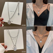 Load image into Gallery viewer, Stainless Steel Braided Chain Necklaces Men Women Necklace Hiphop Style Necklaces Fashion Jewelry For Couple
