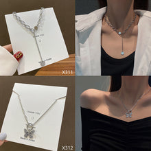 Load image into Gallery viewer, Stainless Steel Braided Chain Necklaces Men Women Necklace Hiphop Style Necklaces Fashion Jewelry For Couple
