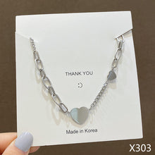 Load image into Gallery viewer, Stainless Steel Braided Chain Necklaces Men Women Necklace Hiphop Style Necklaces Fashion Jewelry For Couple
