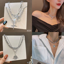 Load image into Gallery viewer, Stainless Steel Braided Chain Necklaces Men Women Necklace Hiphop Style Necklaces Fashion Jewelry For Couple

