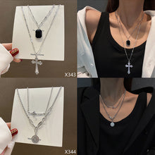 Load image into Gallery viewer, Stainless Steel Braided Chain Necklaces Men Women Necklace Hiphop Style Necklaces Fashion Jewelry For Couple
