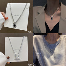 Load image into Gallery viewer, Stainless Steel Braided Chain Necklaces Men Women Necklace Hiphop Style Necklaces Fashion Jewelry For Couple
