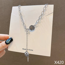 Load image into Gallery viewer, Stainless Steel Braided Chain Necklaces Men Women Necklace Hiphop Style Necklaces Fashion Jewelry For Couple

