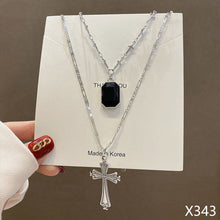 Load image into Gallery viewer, Stainless Steel Braided Chain Necklaces Men Women Necklace Hiphop Style Necklaces Fashion Jewelry For Couple
