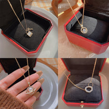 Load image into Gallery viewer, Fashion Titanium Steel Necklace Pendant Clavicle Chain Geometric Necklace Women Jewelry Gift
