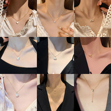 Load image into Gallery viewer, Fashion Titanium Steel Necklace Pendant Clavicle Chain Geometric Necklace Women Jewelry Gift

