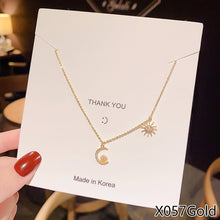 Load image into Gallery viewer, Fashion Titanium Steel Necklace Pendant Clavicle Chain Geometric Necklace Women Jewelry Gift
