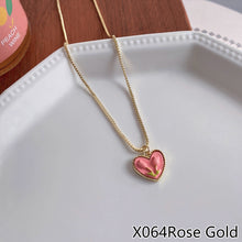 Load image into Gallery viewer, Fashion Titanium Steel Necklace Pendant Clavicle Chain Geometric Necklace Women Jewelry Gift
