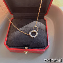Load image into Gallery viewer, Fashion Titanium Steel Necklace Pendant Clavicle Chain Geometric Necklace Women Jewelry Gift
