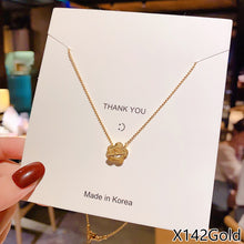 Load image into Gallery viewer, Fashion Titanium Steel Necklace Pendant Clavicle Chain Geometric Necklace Women Jewelry Gift
