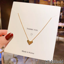 Load image into Gallery viewer, Fashion Titanium Steel Necklace Pendant Clavicle Chain Geometric Necklace Women Jewelry Gift
