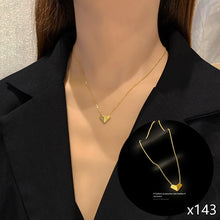 Load image into Gallery viewer, Fashion Hollow Diamond Inlaid Zircon Charm Necklace Jewelry For Women Girls Jewelry Gift
