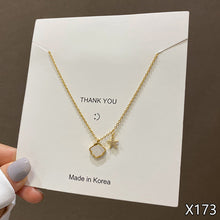 Load image into Gallery viewer, Fashion Hollow Diamond Inlaid Zircon Charm Necklace Jewelry For Women Girls Jewelry Gift
