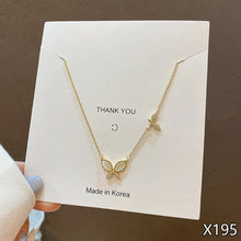 Load image into Gallery viewer, Fashion Hollow Diamond Inlaid Zircon Charm Necklace Jewelry For Women Girls Jewelry Gift
