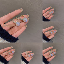 Load image into Gallery viewer, Fashion S925 Silver Needle Dazzling Color Pearl Earrings Earrings Earrings For Women Girls Jewelry Gift
