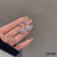 Load image into Gallery viewer, Fashion S925 Silver Needle Dazzling Color Pearl Earrings Earrings Earrings For Women Girls Jewelry Gift
