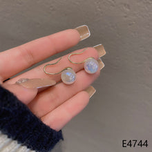 Load image into Gallery viewer, Fashion S925 Silver Needle Dazzling Color Pearl Earrings Earrings Earrings For Women Girls Jewelry Gift
