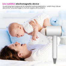 Load image into Gallery viewer, Professinal Hair Dryer Quick Dry Home High Power Blue Light Powerful Constant Flyaway Attachment Household Electric Hair Dryer
