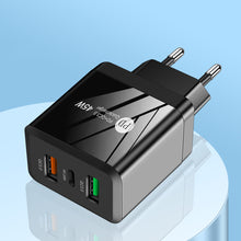 Load image into Gallery viewer, Dual Usb Qc3.0+pd25w Mobile Phone Fast Charging Charger
