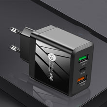 Load image into Gallery viewer, Dual Usb Qc3.0+pd25w Mobile Phone Fast Charging Charger
