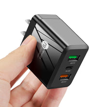 Load image into Gallery viewer, Dual Usb Qc3.0+pd25w Mobile Phone Fast Charging Charger
