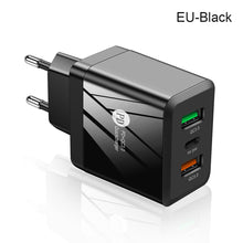 Load image into Gallery viewer, Dual Usb Qc3.0+pd25w Mobile Phone Fast Charging Charger
