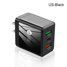 Load image into Gallery viewer, Dual Usb Qc3.0+pd25w Mobile Phone Fast Charging Charger
