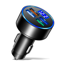 Load image into Gallery viewer, 4usb With Digital Display Car Charger With Voltage Detection Car Charger Multi-port Car Charger
