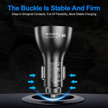 Load image into Gallery viewer, Four Port Car Charger PD QC3.0 3.1A 2USB Type-c Fast Car Charger Car Charger
