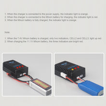 Load image into Gallery viewer, B3 Charger 20w Model Aircraft Fixed-wing Drone 7.4v 11.1v Lithium Battery Balance Charge High Current Fast Charge
