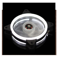 Load image into Gallery viewer, LED 120mm 52CFM De-vibration Rubber DC 12V PC Computer Cooler Cooling Fan Ice Diamond Series
