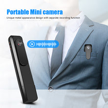 Load image into Gallery viewer, Hidden Camera Spy Pen Camera HD 1080P Clip On Body Camera Mini Pocket Video and Audio Recorder
