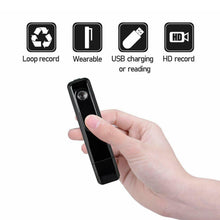 Load image into Gallery viewer, Hidden Camera Spy Pen Camera HD 1080P Clip On Body Camera Mini Pocket Video and Audio Recorder
