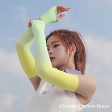 Load image into Gallery viewer, Unisex Compression Cooling UV Protection Sun Sleeves Long Arm Cover for Riding Driving Outdoor Sports Sunblock Mosquito Repellent Cover Tattoo
