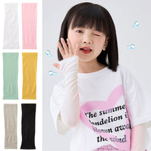 Load image into Gallery viewer, 1 Pair Sun Protection Arm Guard Sleeve Arm Guard For Kids Arm Cover Sleeve UV Protection For Outdoor Sports Activities
