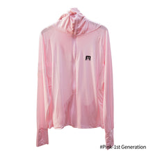 Load image into Gallery viewer, Summer Women Thin Sunscreen Coat Shirt UV Proof Quick Dry Thin UPF50+ Ice Silk Outwear Hooded Cycling Driving Beach Clothes
