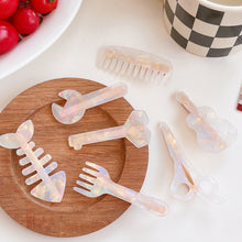 Load image into Gallery viewer, Guitar Scissors Shape Laser Color BB Clip Hairpin Fresh Bangs Clip Broken Hair Side Clip Barrette Hair Acccessories
