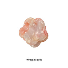 Load image into Gallery viewer, Acetate Flower Shape Small Catch Clip Color Hair Claw Bangs Clip Broken Hair Edge Clip Hairpin for Kids Hair Accessories
