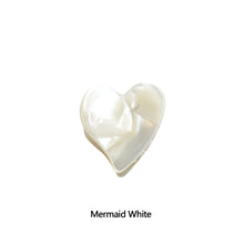 Load image into Gallery viewer, Retro Acetate Heart Shape Small Catch Clip Color Hair Claw Bangs Clip Broken Hair Edge Clip Hairpin
