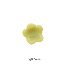 Load image into Gallery viewer, Chic Acetate Flower Shape Small Catch Clip Color Hair Claw Bangs Clip Broken Hair Edge Clip Hairpin
