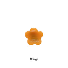 Load image into Gallery viewer, Chic Acetate Flower Shape Small Catch Clip Color Hair Claw Bangs Clip Broken Hair Edge Clip Hairpin
