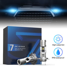 Load image into Gallery viewer, Pair Mini H7 LED Headlight Bulb LED Lamps Car Headlamp Auto Fog Lights 6000K White Car Lights 12V/24V
