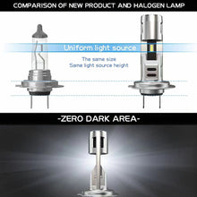 Load image into Gallery viewer, Pair Mini H7 LED Headlight Bulb LED Lamps Car Headlamp Auto Fog Lights 6000K White Car Lights 12V/24V
