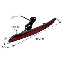 Load image into Gallery viewer, Pair LED Rear Bumper Reflector Driving Tail Brake Taillight Style Red Light Turning Lights For 2013 - 2016 Ford Fusion Mondeo
