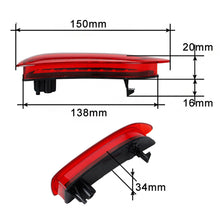Load image into Gallery viewer, 2Pcs Car LED Rear Bumper Reflector Light Tail Stop Signal Brake Fog Lamp For Toyota Corolla 2011- 2013 Lexus CT200h
