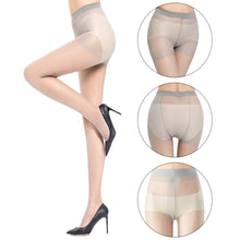 Load image into Gallery viewer, 4 Colors Women Long Sexy Stockings Pantyhose Black Gray High Waist Stocking Tights Panty Lingerie
