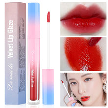 Load image into Gallery viewer, 6 Colors Velvet Lip Glaze Waterproof Long Lasting Lipstick Matte Lip Gloss Moisturizing Lip Tint Lip Stick Lip Cosmetics

