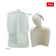 Load image into Gallery viewer, DIY Warm Hug Family Candle Silicone Mold 3D Romantic Couple Portrait Lovers Silicone Candle Mold Wedding Gifts Craft Home Decor Supplies
